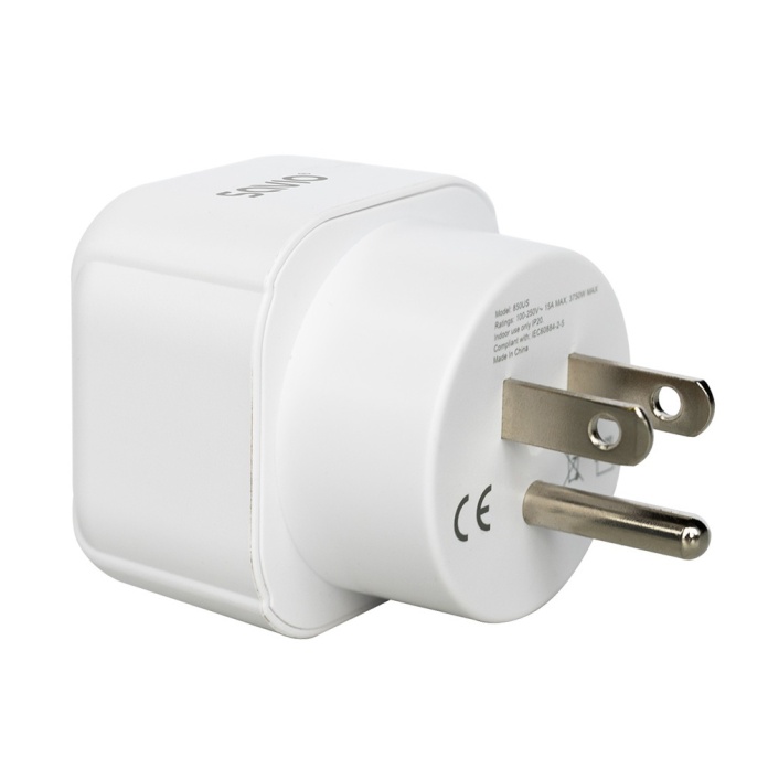 adapter podróżny SAVIO AP-03 EU na US z uziemieniem